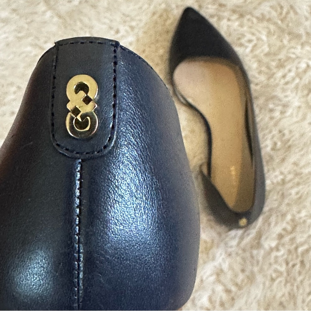 Cole Haan Women's Dark Leather Loafers - Picture 5 of 6